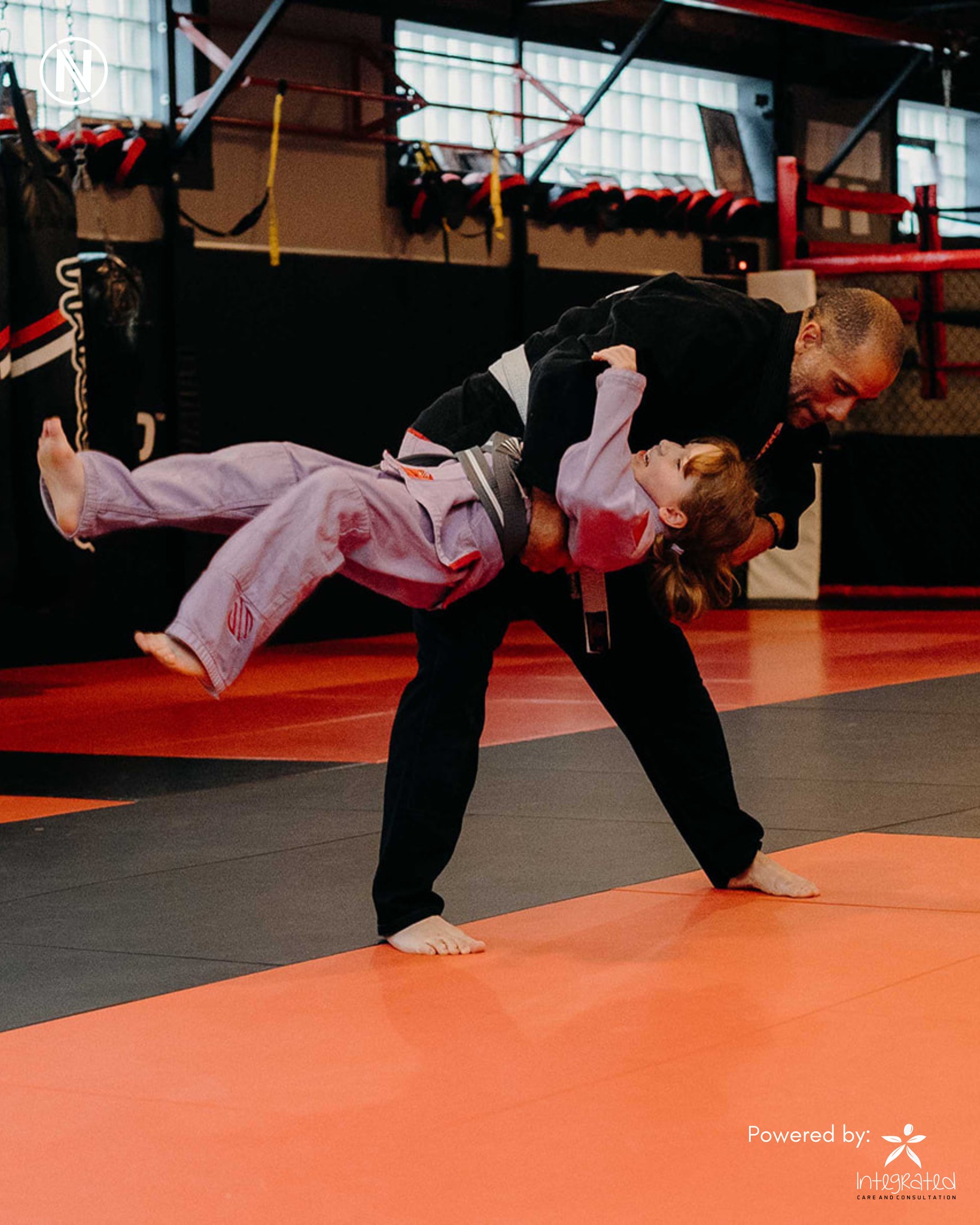 Flying first class… straight to the mat!